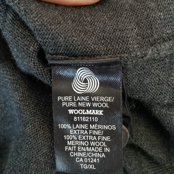 Le 31 exclusivement at Simons 100% merino wool men’s cardigan sweater Size XL - Picture 7 of 14